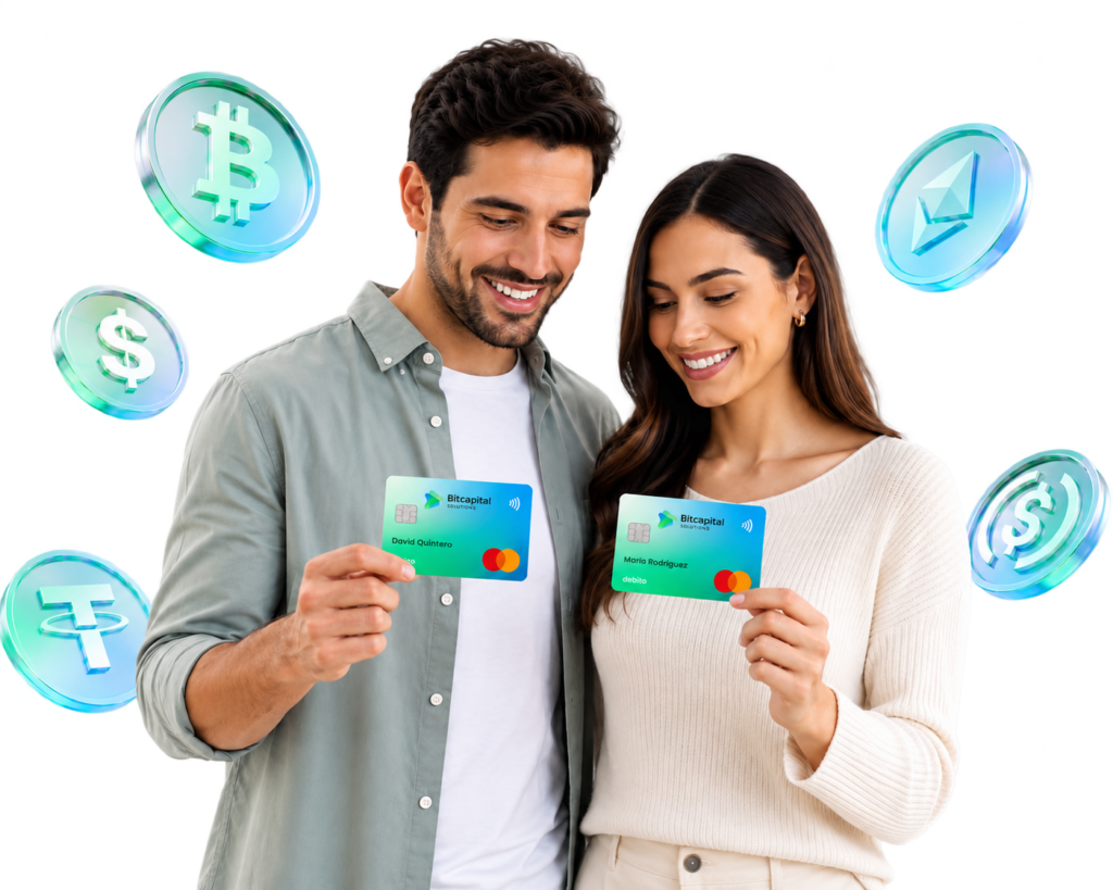 Tarjetas Bitcapital y activos digitales